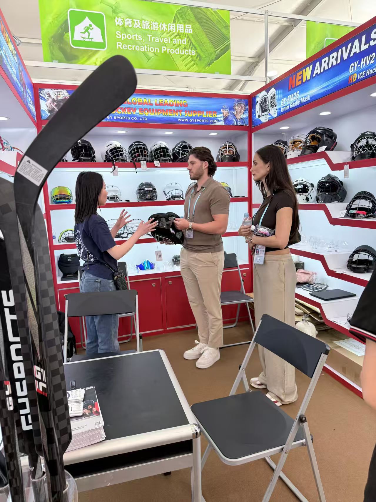 139th Canton Fair Successfully Concluded – GYHockey Gains Global Recognition for Ice Hockey Protective Gear