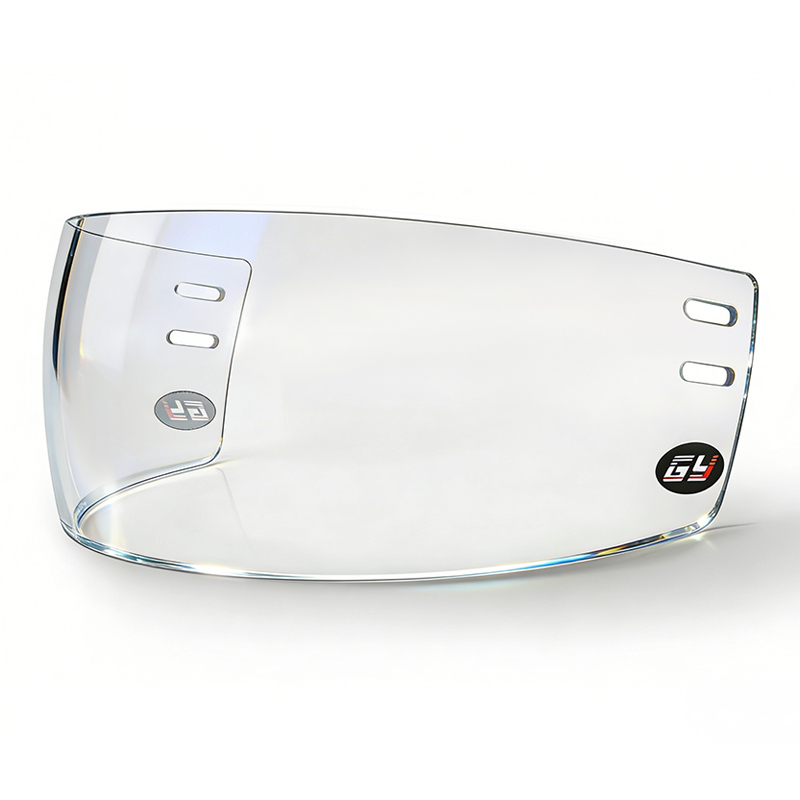 Anti-Fog Scratch-Resistant HD Ice Hockey Visor | Medium Coverage Polycarbonate Visor