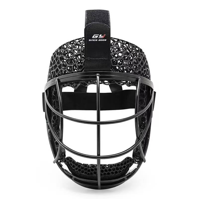 High-Safety Field Hockey Defensive Corner Mask – Custom 3D Printed Foam-Meta