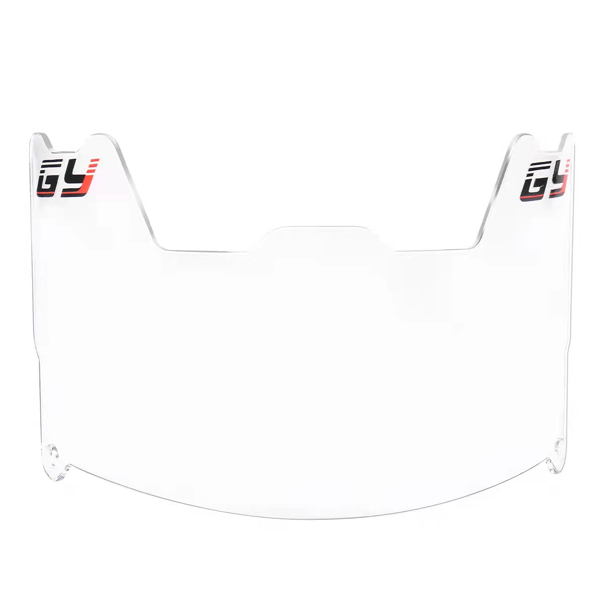 TruVision Pro Football Visor  MilitaryGrade Clear Shield  Inside anti-fog outside anti-scratch